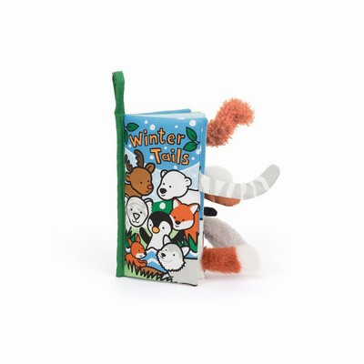 Jellycat Winter Tails Activity Books USA | 05816LZXB